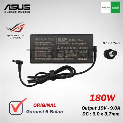 Jual Adaptor Charger Asus ROG Zephyrus G GA502 GA502D GA502DU 20V 9A