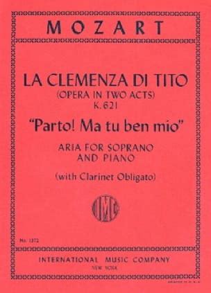 Parto Ma Tu Ben Mio Kv La Clemenza Di Tito Mozart