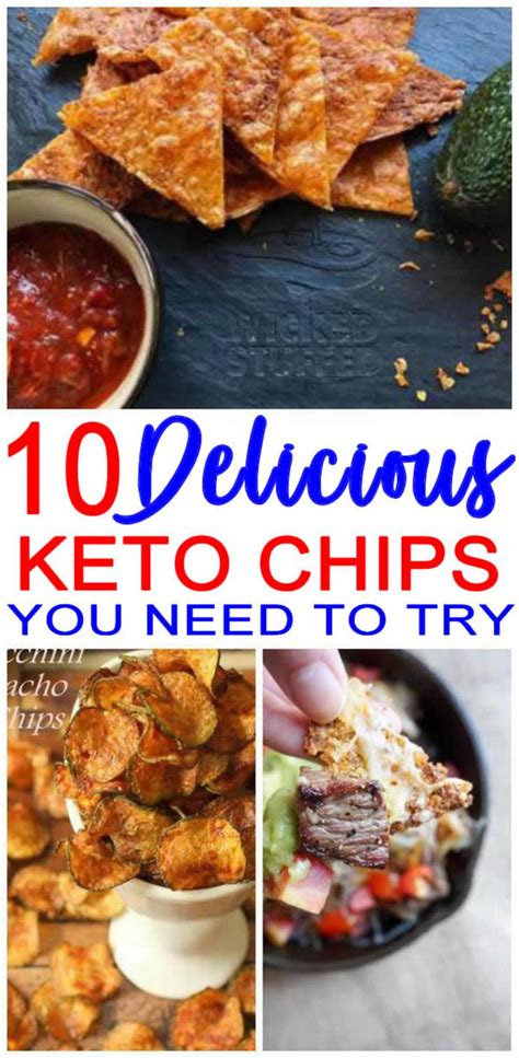 10 Keto Chips Easy Low Carb Ideas Best Keto Chips Crispy Crunchy On The Go Snack