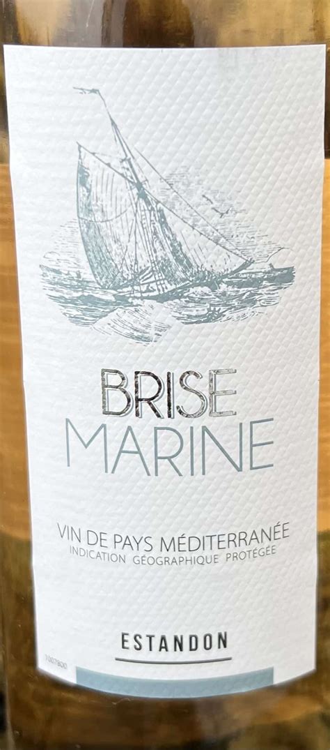 Estandon Brise Marine Ros Igp M Diterann E Aux Caves De France