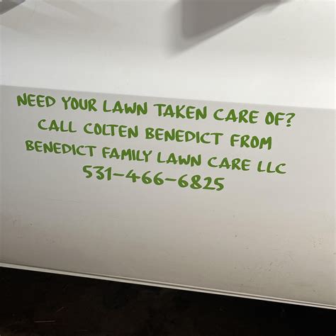 Benedict Family Lawn Care LLC | Emerson IA