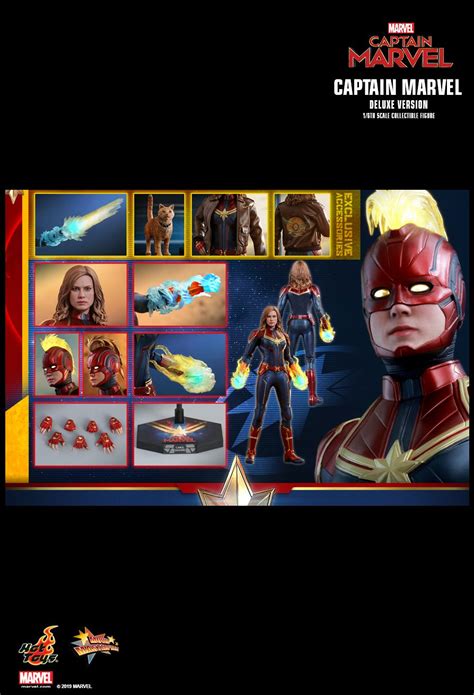 Hot Toys MMS522 Captain Marvel Dexule Version 1 6 scale TOYz Mô hình cao cấp mô hình