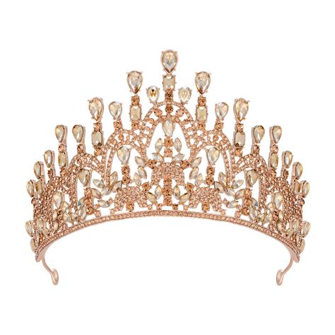 Buy Sweetv Tiara Crown For Women Wedding Tiara For Bride Golden