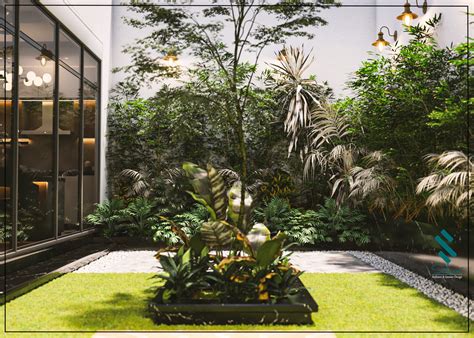 Villa Garden on Behance