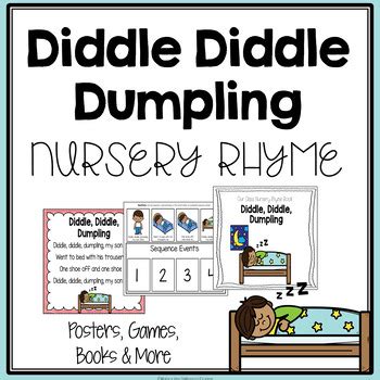 Diddle Diddle Dumpling Nursery Rhyme by Making the Difference Teacher