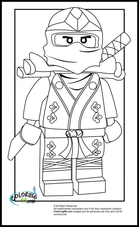 70 dessins de coloriage ninjago à imprimer sur LaGuerche Page 4