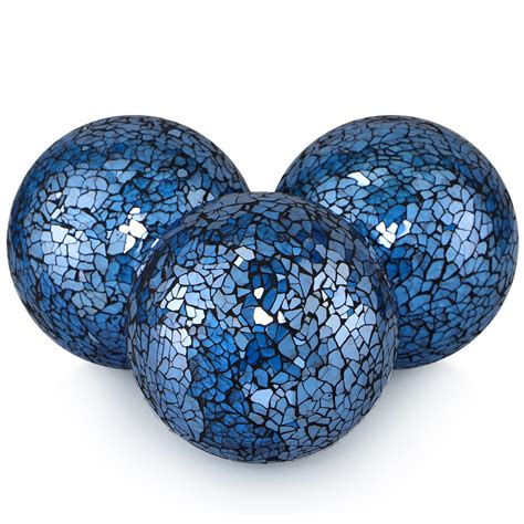 Blue Glass Orbs