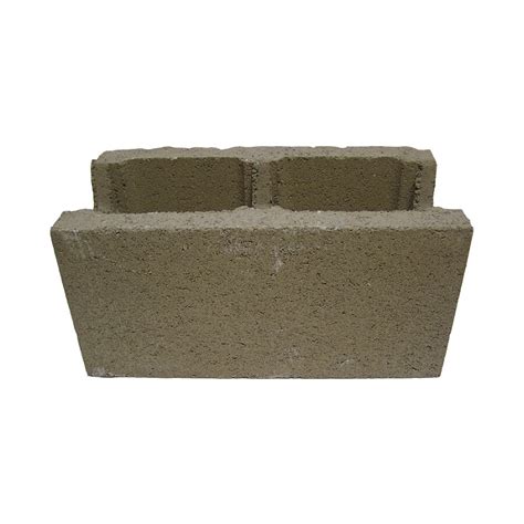 Quikrete Standard Cored Concrete Block Common 8 In X 8 In X 16 In