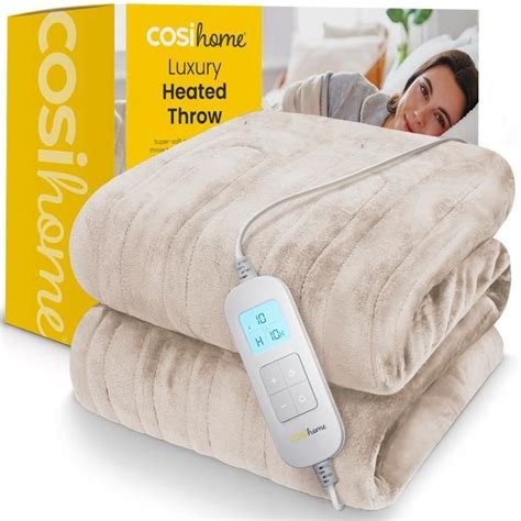 Cosi Home Couverture Chauffante Electrique Extra Large Lavable En