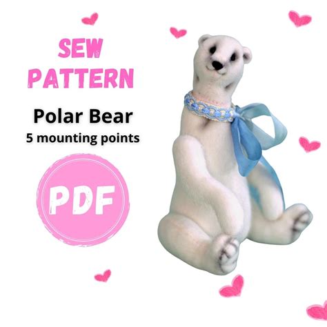 33 Designs Polar Bear Plush Pattern Annemarietara