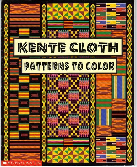 Printable Kente Cloth Patterns To Color