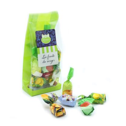 Sachet Bonbons Fourr S Fruits G X Adg Diffusion Fr