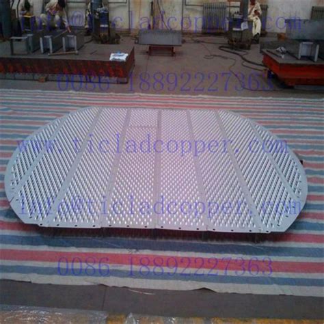 China Distillation Column Trays Sieve Tray Titanium Tray Ti Tray