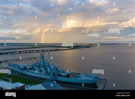 The USS Alabama Battleship Stock Photo - Alamy