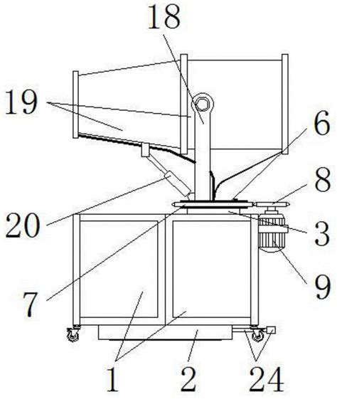 一种自动调节角度的建筑施工用降尘装置的制作方法