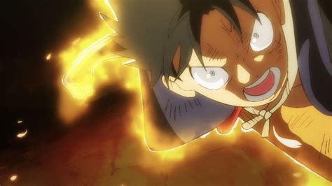 Toei Animation On Twitter The Unused Haki Flowing To Luffy S Fist