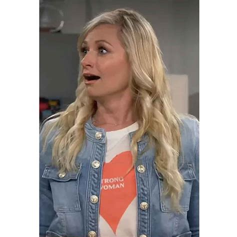 Beth Behrs The Neighborhood S05 Gemma Johnson Denim Jacket - Jackets Masters