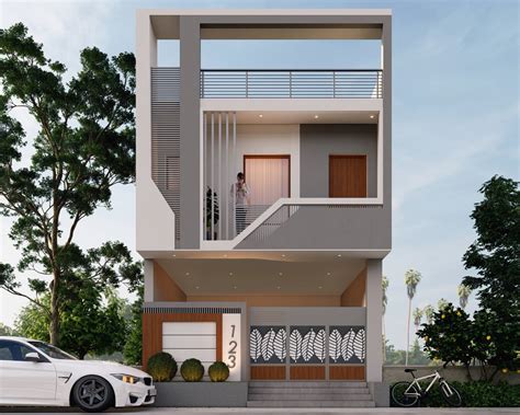 Small House Format Elevation Design Aastitva