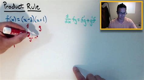 Product Rule Example Problem Youtube