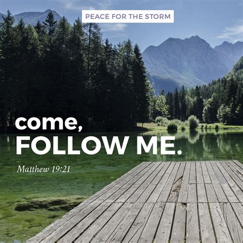 Scripture – Peace for the Storm