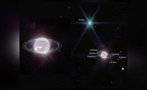 NASA captures clearest view of Neptune's rings in more than 30 years