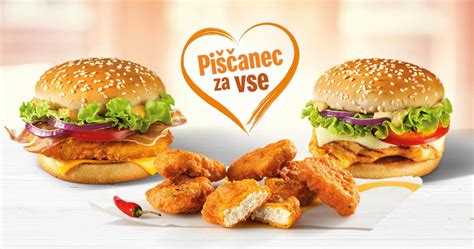 Mcdonald S Slovenija Je Obogatil Piščančjo Ponudbo S Pikantnimi Medaljoni Spicy Chicken