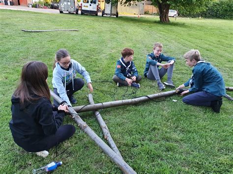 Jubilee Flag Raising 4th Sevenoaks Scout Group