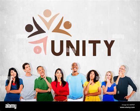 Variety Unity Treatment Togetherness Graphic Concept Stock Photo Alamy