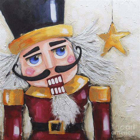 Nutcracker Painting Nutcrackers Star By Lucia Stewart Christmas Paintings Nutcracker Image