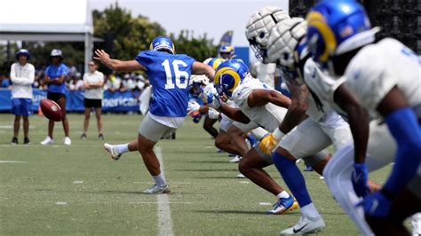 Nfl Los Angeles Rams Training Camp Rams Wire