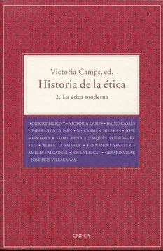 Libro Historia de la Ética Vol Ii De Victoria Camps Buscalibre