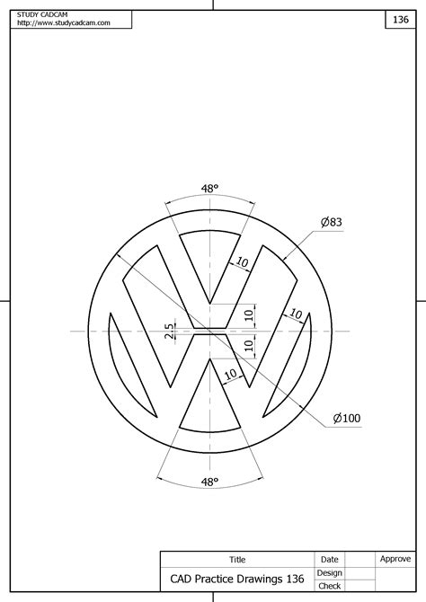 10 Dibujos Para Realizar En Autocad