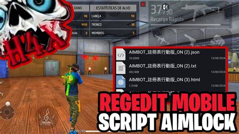 Saiu Regedit Mobile Script Aimlock Auxiliar De Mira Hs