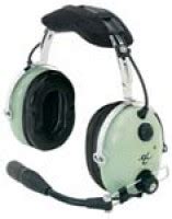 David Clark H Mono Headset Dual Ga Plugs Aircraft Spruce