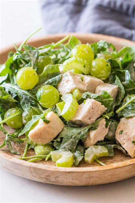 Chicken Salad with Grapes - Green Healthy Cooking