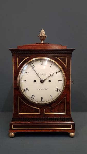 Fine Regency Double Fusee Bracket Clock Sturmans Antiques