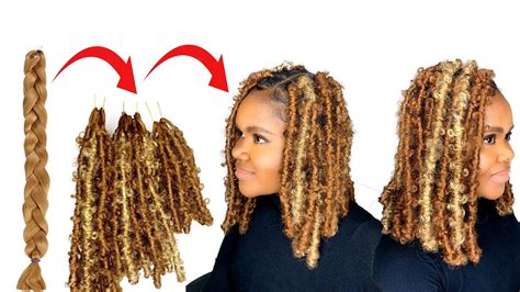 Butterfly Locs Tutorial Butterfly Locs Crochet Using Expression Braid Extension Pt2 Youtube