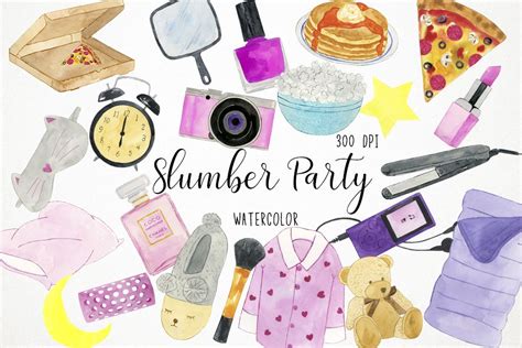 Free clip slumber party, Download Free clip slumber party png images ...