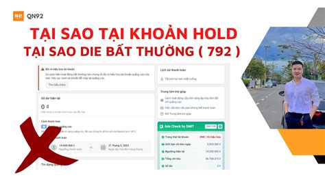 Tại sao tài khoản quản cáo bị hold bất thường 792 Thuật toán