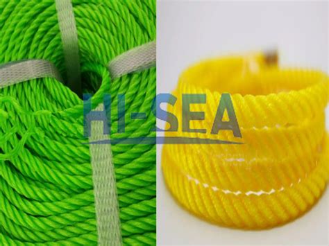 3 Strand Marine Polypropylene Mooring Rope PP Fishing Rope