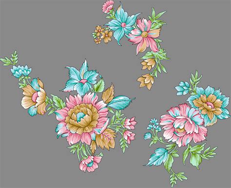 Pin By Wasim Khadim On Flowers Vector Flowers Digital Flowers