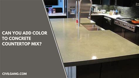 All About Best Concrete Mix For Countertops The Best Concrete Mix For