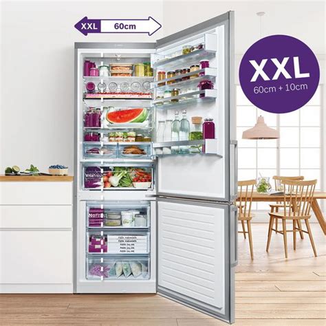 Ряд холодильників XL-XXL з морозильною камерою від Bosch | BOSCH