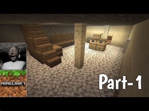 Granny House In Minecraft Game Part 1 YouTube