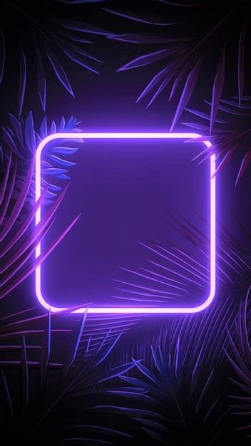 Premium Photo | Neon Modern Abstract Background