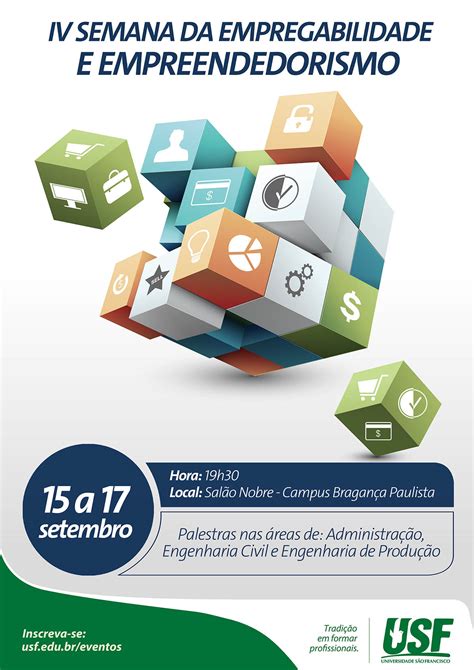 Iv Semana De Empregabilidade E Empreendedorismo Usf Universidade