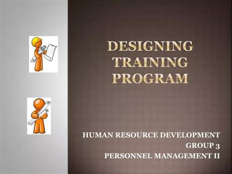 Ppt Designing Training Program Powerpoint Presentation Free Download