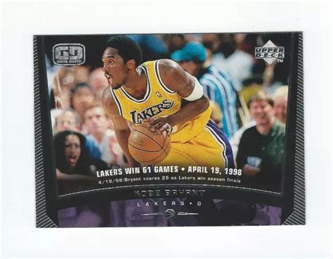 1998 99 PONT SUPÉRIEUR 75 Kobe Bryant Lakers EUR 4 42 PicClick FR