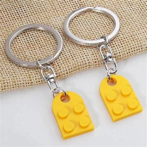 Porte Cl S En Forme De C Ur Assorti F Brick Pour Petit Ami Petite Amie