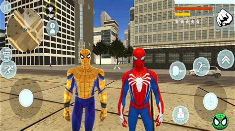 Spider Rope Hero Man Super Crime City 1 Android Gameplay YouTube